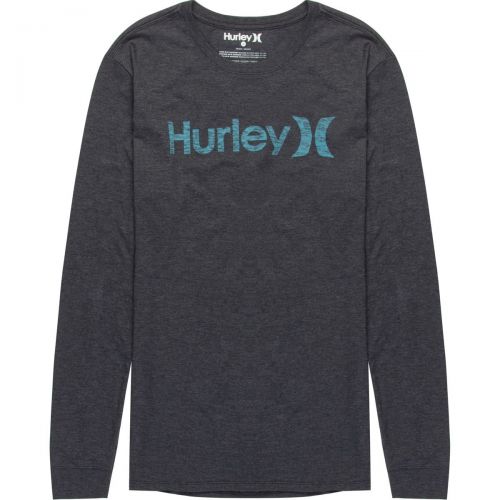  Hurley Mens Icon Slash Push Through T-Shirt