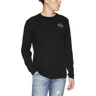 Hurley Mens Solid Embroidered Long Sleeve Thermal Shirt