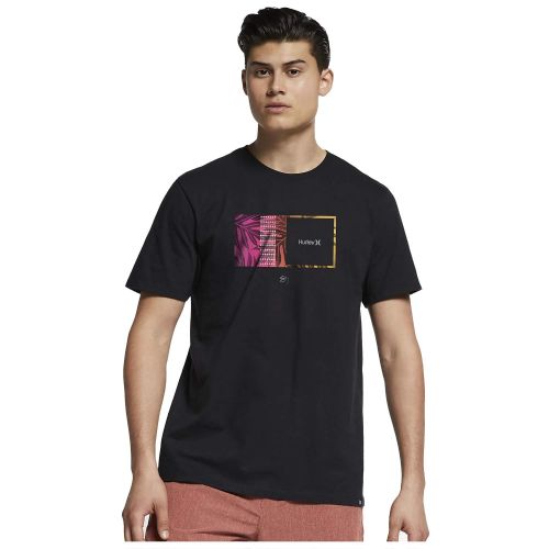  Hurley Mens Sigzane Moorea Short Sleeve Tee