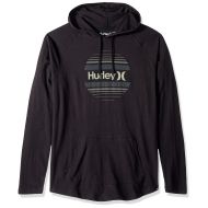 Hurley Mens Premium Long Sleeve Graphic Tshirt Hoodie