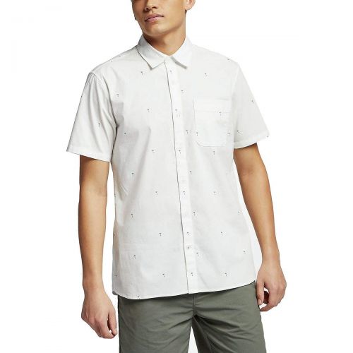  Hurley Mens Palms Short Sleeve Woven