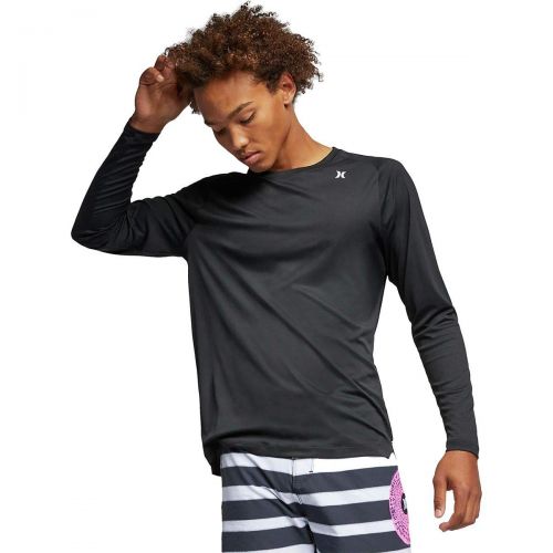  Hurley Mens Quick Dry Long-Sleeve T-Shirt Rash-Guard