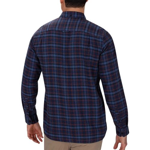  Hurley Mens Long Sleeve Plaid Woven Button Down Shirt