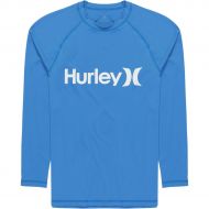 Hurley One and Only LS Surf Shirt - Light Photo Blue
