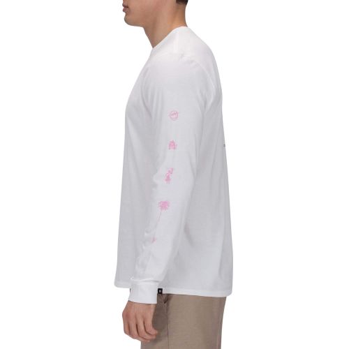  Hurley Mens Premium Long Sleeve Graphic Tshirt