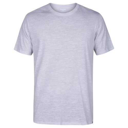  Hurley Short Sleeve Staple Tri-Blend Crew Neck Tee Shirt