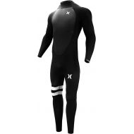 Hurley Mens Wetsuit - Fusion 302 3/2MM Long Sleeve Full Wetsuit with Back Zip - Glued and Blindstitched Neoprene Full Body Wet Suit for Men