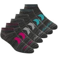 Hurley Womens 6 Pack Low Cut Socks