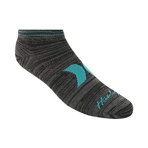  Hurley Womens 6 Pack Low Cut Socks