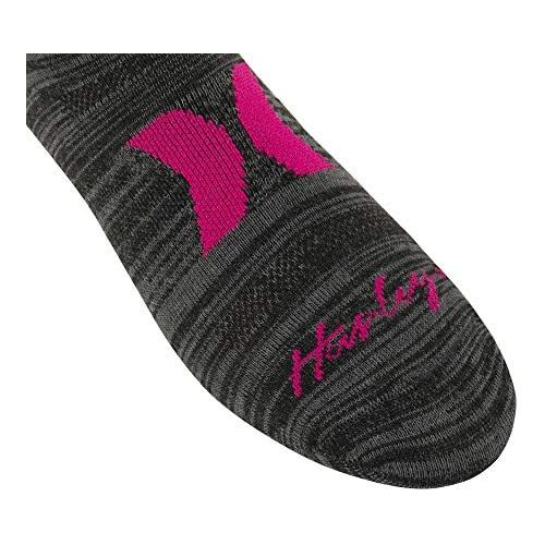  Hurley Womens 6 Pack Low Cut Socks