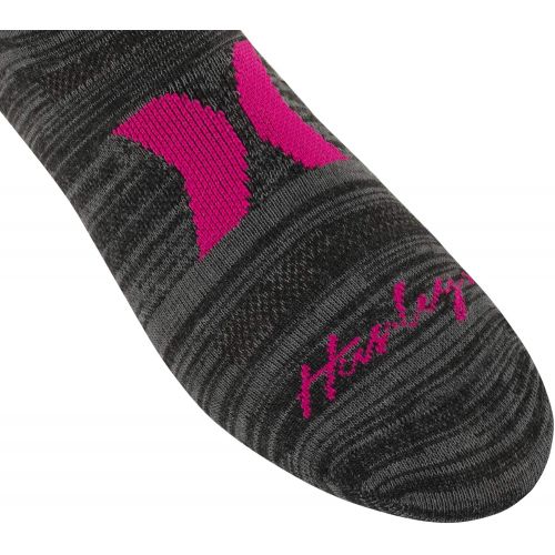  Hurley Womens 6 Pack Low Cut Socks