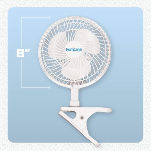  [아마존베스트]Hurricane 736520 Fan, Classic Clip 6 Inch