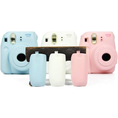  Hurricanes Battery Door Cover Compatible with Fujifilm Instax Mini 8/Mini 8+/ Mini 9 Instant Film Camera - Replacement or Backup-Pink