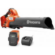 Husqvarna Leaf Blaster 350iB Battery Powered Cordless Leaf Blower, 200-MPH 800-CFM Battery Leaf Blower with Brushless Motor and Quiet Operation, 40V Lithium-Ion Battery and Charger Included