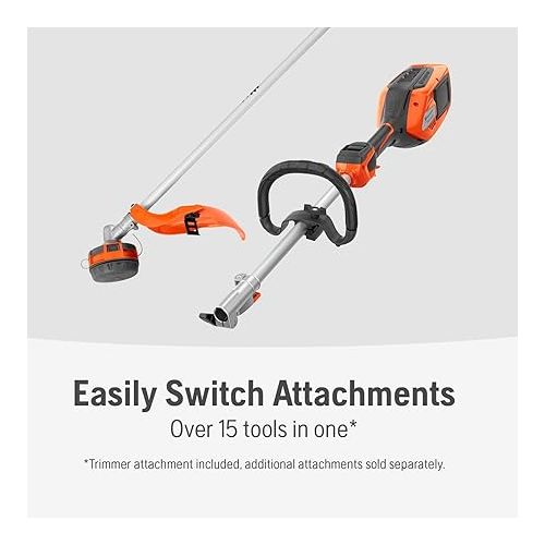  Husqvarna 330iKL Combi Switch + String Trimmer Attachment, Electric String Trimmer with Battery and Charger Included