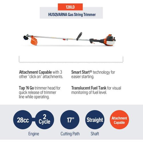  [아마존 핫딜]  [아마존핫딜]Husqvarna Gas Straight Shaft String Trimmer 128LD