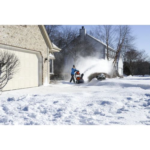  Husqvarna 961830002 136cc Single Stage Snow Thrower, 21-Inch