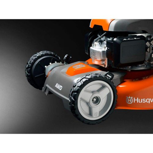  Husqvarna LC221A Lawn Mowers, Orange/Gray