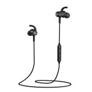 Hussar HUSSAR Bluetooth Wireless Headphones, Best Sports Earbuds with Mic, IPX6 Waterproof, HD Sound with Bass, Noise Cancelling, Secure Fit, 8 Hours Playtime