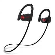 Hussar HUSSAR Next Generation Bluetooth Wireless Headphones, Best Sports Earbuds with Mic, IPX7 Waterproof, HD Sound with Bass, Noise Cancelling, Secure Fit, 10-12 Hours Playtime (Magicbu