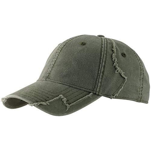  [아마존베스트]Lipodo Baseball cap for men and women, 100% cotton, baseball cap, one size (55-60 cm), blue, brown, olive, black, used look.