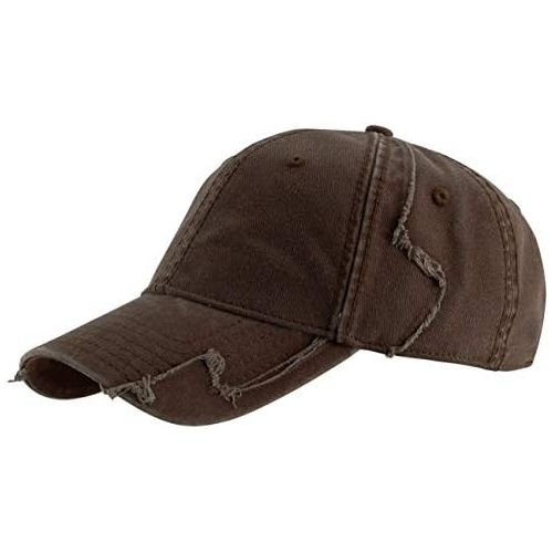  [아마존베스트]Lipodo Baseball cap for men and women, 100% cotton, baseball cap, one size (55-60 cm), blue, brown, olive, black, used look.