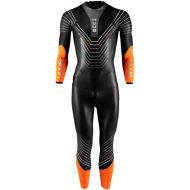 HUUB Araya 3:5 Mens Open Water Swimming Triathlon Wetsuit Black/Orange