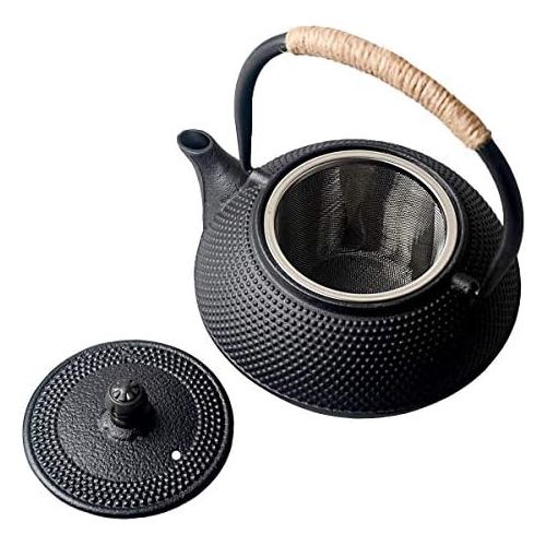  HwaGui HwaguiTeekanne und Teetasse Gesetzt 4 Stueck weisse Keramik Teetasse in Geschenkbox