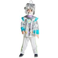 Hyde and Eek! Boutique Kids Robot Suit Halloween Costume Tunic Pants and Hat Size Medium (8-10)
