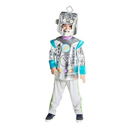  할로윈 용품Hyde and Eek! Boutique Kids Robot Suit Halloween Costume Tunic Pants and Hat Size Medium (8-10)