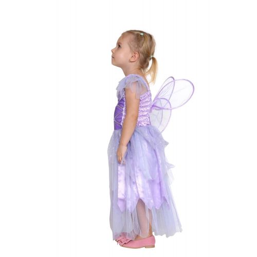  Hydra Costume Girls Princess Dress Costumes Kids Butterfly Fairy Wings Tinkerbell Costumes