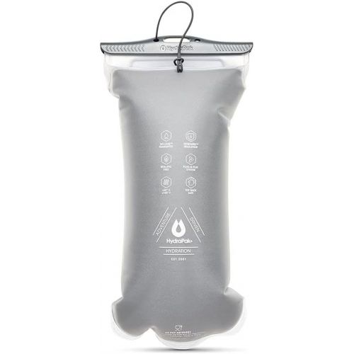  HydraPak Velocity IT (1.5L or 2L Hydration Reservoir) - Insulated Water Bladder/Reservoir for Hydration Pack - Self-Sealing Bite Valve, Leak Proof and Dishwasher Safe