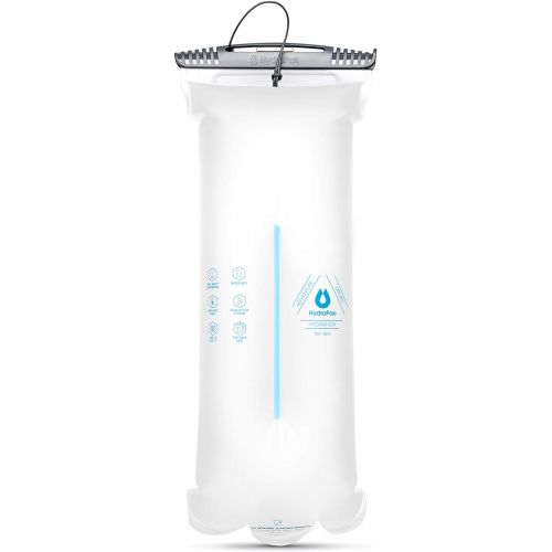  HydraPak Shape-Shift Low-Profile Water Bladder/Reservoir for Hydration Backpacks (2 or 3 Liter) High Flow Bite Valve, Safe & Reliable