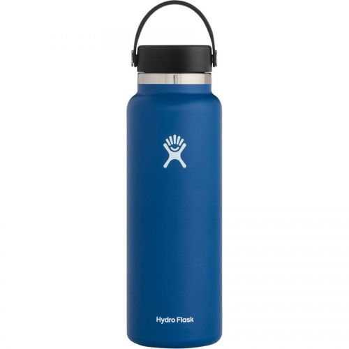  Hydro Flask 40oz Wide Mouth Water Bottle with Flex Cap 2.0