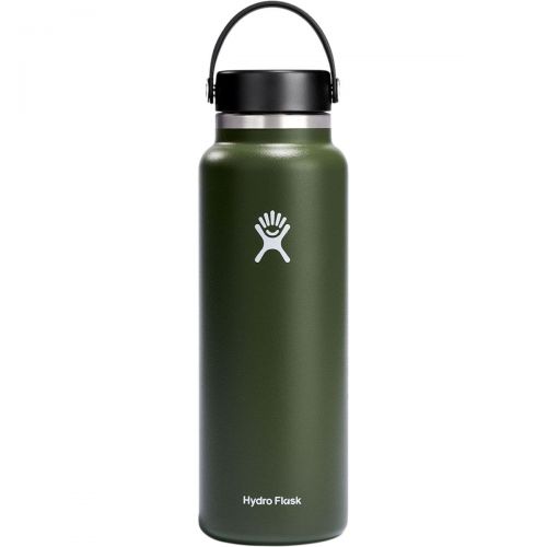  Hydro Flask 40oz Wide Mouth Water Bottle with Flex Cap 2.0