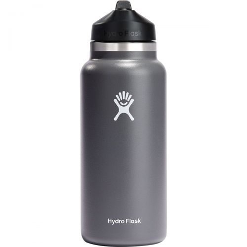  Hydro Flask 32oz Wide Mouth Water Bottle with Straw Lid 2.0
