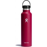 Hydro Flask 24 oz Standard Mouth Water Bottle with Flex Cap or Flex Straw, Snapper