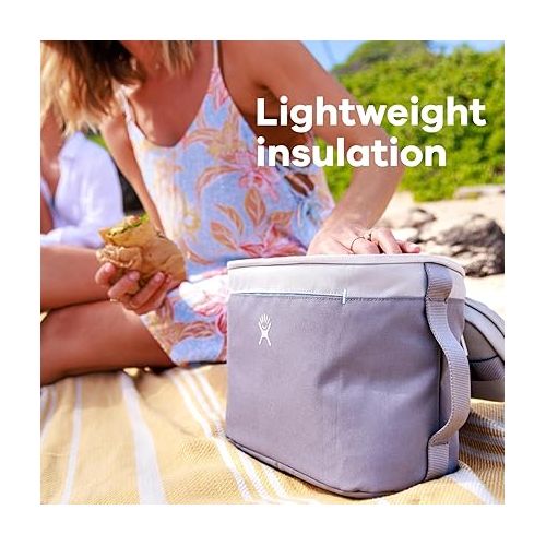  Hydro Flask Lunch Bag - Insulated Reusable Zipper Travel Lunchbox Lunchbag Food Container - Non-Toxic & BPA-Free