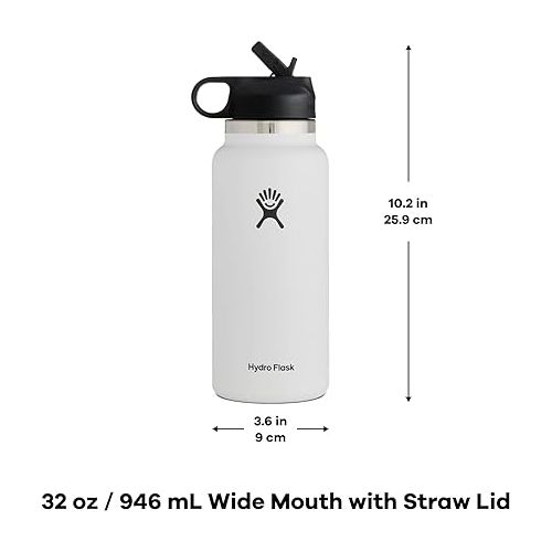  32 oz Wide Mouth Straw Lid Seagrass