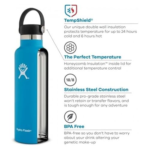  Hydro Flask Standard Mouth Bottle with Flex Cap