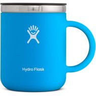 Hydro Flask 12 oz Travel Coffee Mug - Stainless Steel & Vacuum Insulated - Press-In Lid - Pacific