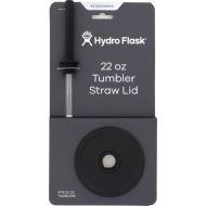 Hydro Flask, Bottle Tumbler Straw Lid Black 22 Ounce