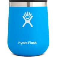 Hydro Flask 10 oz Wine Tumbler - Stainless Steel & Vacuum Insulated - Press-In Lid - Pacific