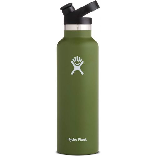 Hydro Flask 21 oz Water Bottle, Sport Cap - Olive