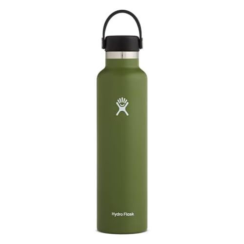  Hydro Flask, Standard Mouth Flex Cap Olive 24 Ounce (S24SX306)