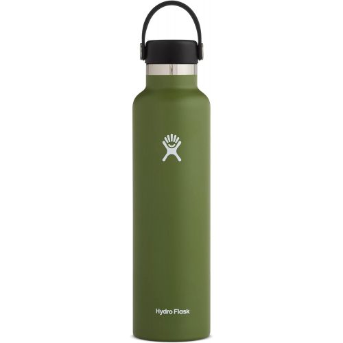  Hydro Flask, Standard Mouth Flex Cap Olive 24 Ounce (S24SX306)