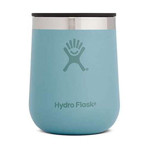  Hydro Flask 10 oz Skyline Wine Tumbler - Stainless Steel & Vacuum Insulated - Press-In Lid - Sky
