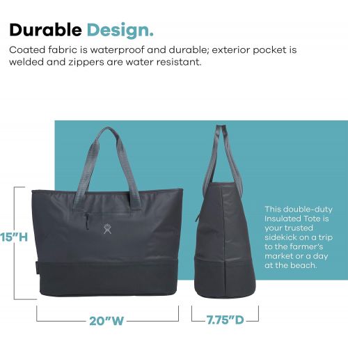  Hydro Flask Lightweight Collapsible Insulated Tote - 35 L, Blackberry