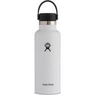 Hydro Flask Water Bottle - Standard Mouth Flex Lid - Multiple Sizes & Colors