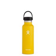 Hydro Flask Water Bottle - Standard Mouth Flex Lid - 18 oz, Sunflower